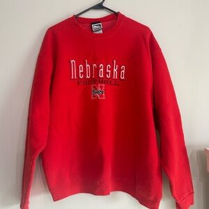 Vintage Pro Player Huskers Football Crewneck Sweatshirt – Size XL